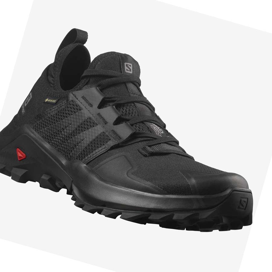 Tenis Para Trail Running Salomon MADCROSS GORE-TEX Hombre Negros | MX 3504KOR